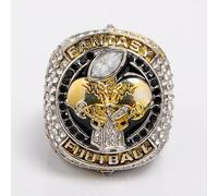 IXMLDAXD Anillo de Campeonato fútbol Fantasy 2023, réplica Coleccionable del Anillo la Liga FFL
