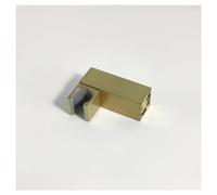 IXMLDAXD Cabezas de Ducha, Soporte de Mango Ducha ángulo Ajustable Oculto Mano latón(Brushed Gold)
