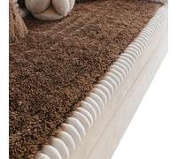 IXMLDAXD El sofá, 1 Pieza, Fundas Antideslizantes for sofá de 3 plazas, aptas for Mascotas, Almohadillas Gruesas(Brown,70x180cm)