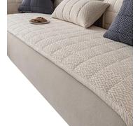 IXMLDAXD El sofá, Funda for Asiento de Perro, Fundas Antideslizantes for sofá 3 plazas, for, Almohadillas Gruesas, aptas for Mascotas(Beige,70x180cm)