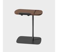 IXMLDAXD Mesa Lateral, Mesa Auxiliar Rectangular compacta for sofá, Ideal for salón y Dormitorio, diseño Que Ahorra Espacio(Brown)