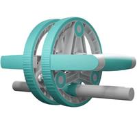 IXMLDAXD Ronda AB, Rodillo for Abdominales for Entrenamiento de Fuerza Abdominal y del Core, Equipo Gimnasio en casa Perfecto for Mujeres(Grün)