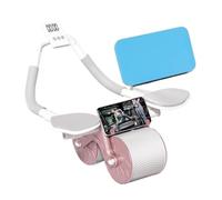 IXMLDAXD Ronda AB, Rueda Abdominal de Rebote automático for Entrenamiento, Alta Capacidad Carga 100 kg(Pink)