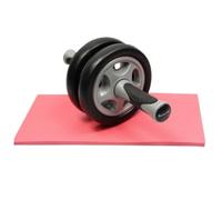 IXMLDAXD Ronda AB, Rueda de Ejercicios Abdominales, Rodillo AB con Rodilleras, colchoneta Deportiva for Fitness