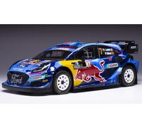 IXO 1/18 FORD PUMA WRC 7 LOUBET RALLY SUECIA 2023 MODELO ESTÁTICO DIECAST