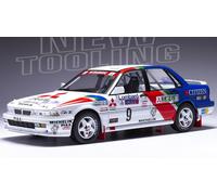 1990 Mitsubishi Galant VR-4 Nº9 Eriksson/Parmander RAC Rallye 1:18 IXO Models RM