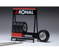 IXO 1/18 MODELISMO DIORAMAS JUEGO 4 RUEDAS LLANTAS RONAL MODELO ESTÁTICO DIECAST