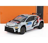 IXO 1/18 TOYOTA YARIS GR RALLY FINLAND 2024 YUKI YAMAMOTO MODELO ESTÁTICO
