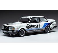 Ixo Model VOLVO 240 TURBO N.1 ETCC BRUNN 1986 CECOTTO/OLOFSSON 1:18