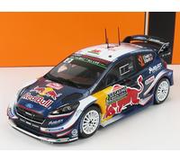 IXO 1/24 FORD FIESTA WRC RALLY MONTECARLO 2018 EVANS MODELO ESTÁTICO DIECAST
