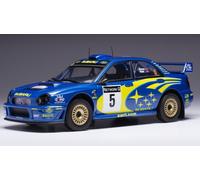 IXO 1/24 IMPREZA S7 WRC 5 RALLY GREAT BRITAIN 2001 BURNS MODELO ESTÁTICO