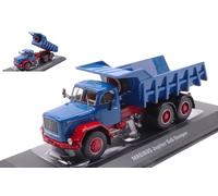 IXO 1/43 CAMIÓN MODELO MAGIRUS JUPITER 6X6 AZUL/ROJO MODELO ESTÁTICO DIECAST