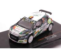 IXO 1/43 CITROEN C3 9 RALLY DU CONDROZ HUY 2021 DE CECCO MODELO ESTÁTICO