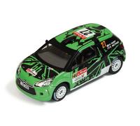 IXO 1/43 CITROEN DS3 27 RALLY PORTUGAL 2011 CAZA MODELO ESTÁTICO DIECAST