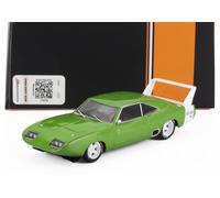 IXO 1/43 DODGE CHARGER DAYTONA 1969 VERDE MODELO ESTÁTICO DIECAST
