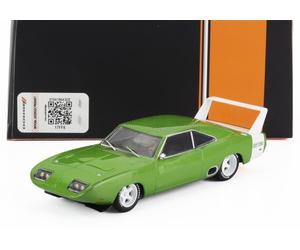 IXO 1/43 DODGE CHARGER DAYTONA 1969 VERDE MODELO ESTÁTICO DIECAST
