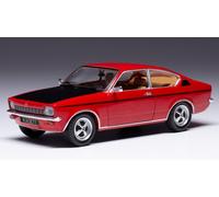 Opel Kadett C Coupe Sr 1976 Negro Rojo Coche a Escala 1:43 ixo models