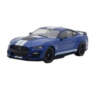 Ixo 1 43 para Ford Mustang Shelby 2020 Modelo De Coche De Aleación Azul Juguete Coleccionable Miniaturas De Automoción