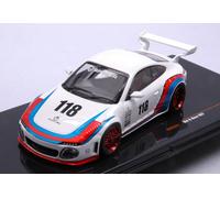 Ixo Model PORSCHE OLD AND NEW 997 N.118 MARTINI WHITE (BASE 911-997)1:43
