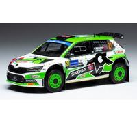 2022 Skoda Fabia Rally2 Evo Nº21 Mikkelsen/Eriksen Rallye Estonia 1:43 IXO Model