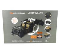 IXO 1/8 KIT JEEP WILLYS USA ARMY TRAILER 1941 MODELO ESTÁTICO DIECAST