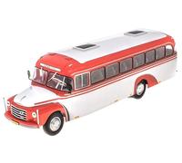 IXO Autobus Linea Sueca Volvo B375 1957 Blanco y Naranja - G1255072 1/43
