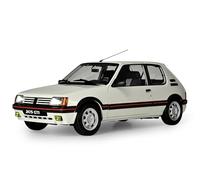 IXO Colecciones 1:8 IXO Peugeot 205 GTI Blanco - modelismo, maquetas, Kit de modelismo, Kit de modelismo, 720 Piezas, Kit de Coche