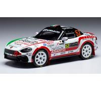 Ixo Model FIAT ABARTH 124 RGT N.52 RALLY MONTE CARLO 2022 GOBBIN/GRIMALDI 1:43