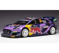 Ixo Model FORD PUMA RALLY1 N.16 RALLY MONTE CARLO 2022 FORMAUX/CORIA 1:18