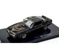 Ixo Model PONTIAC FIREBIRD TRANS AM 1977 BLACK 1:43
