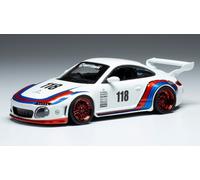 Ixo Model PORSCHE OLD AND NEW 997 N.118 MARTINI WHITE (BASE 911-997)1:43
