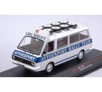 Ixo Model RAF 2203 LATIVA RALLY SERVICE ASSISTANCE WITH ROOF RACK AND WHEELS 1:4