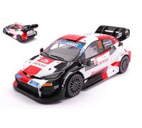 IXO 1/18 TOYOTA YARIS 69 ROVANPERA RALLY MONTE CARLO MODELO ESTÁTICO DIECAST