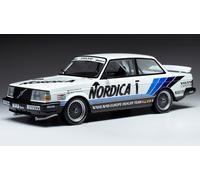 Ixo Model VOLVO 240 TURBO N.1 ETCC BRUNN 1986 CECOTTO/OLOFSSON 1:18
