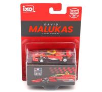 IXO Modelcars IND64037 David Malukas 2026#20 - Coche fundido a presión a escala 1:64 con caja de coleccionista coleccionable para adultos
