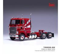 1976 Cabeza Tractora Ford CL 9000 Rojo Decorado 1:43 IXO Models TR209.22