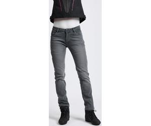 Ixon Billie Damas Motorcycle Jeans, Piedra gris, Talla 33/32