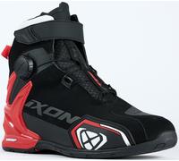 Botas de Moto Ixon Bull 2 WP Negro/Blanco/Rojo47 Negro,Blanco,Rojo