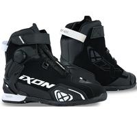 Ixon Bull 2 Zapatos impermeables para motociclismo para mujer, negro-blanco, tamaño 38