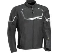 Ixon Challenge Chaqueta textil para motocicletas, negro-blanco, tamaño M para Hombres