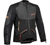 IXON, chaqueta de moto Ragnar black anthracit orange, L
