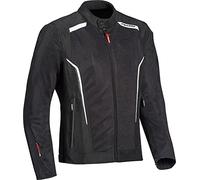 Ixon Chaqueta moto Cool Air Negro/Blanco, Negro/Blanco, XL