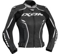 Ixon Chaqueta moto Vortex Lady Jkt Negro/Blanco, Negro/Blanco, XL