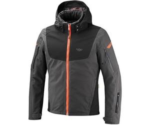 IXON Chaquetas Burning Anthracite / Black / Bright Red 2XL