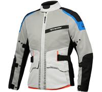 Ixon M-Njord Chaqueta textil de motocicleta, gris-azul, tamaño L para Hombres