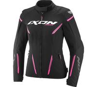 Chaqueta de moto para mujer IXON Striker 2 Lady negra y rosa 3XL
