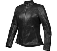 Ixon Cranky Air Chaqueta de cuero de motocicleta perforada para damas, negro, tamaño 3XL para Mujer