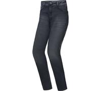 Ixon Dany Vaqueros de moto para damas, Lavado oscuro, Talla 26/30