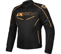 Ixon Flicker Chaqueta textil de motocicleta, negro/naranja, Talla 3XL