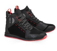 Ixon Freaky WP Zapatos de moto, negro-blanco-rojo, tamaño 43 para Hombres